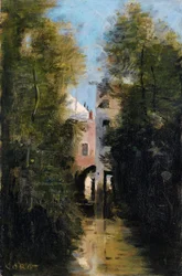 De molen aan de Thérain rivier in Beauvais
